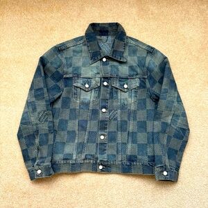 Damier Washed Denim jacket
